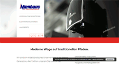 Desktop Screenshot of nienhaus.de
